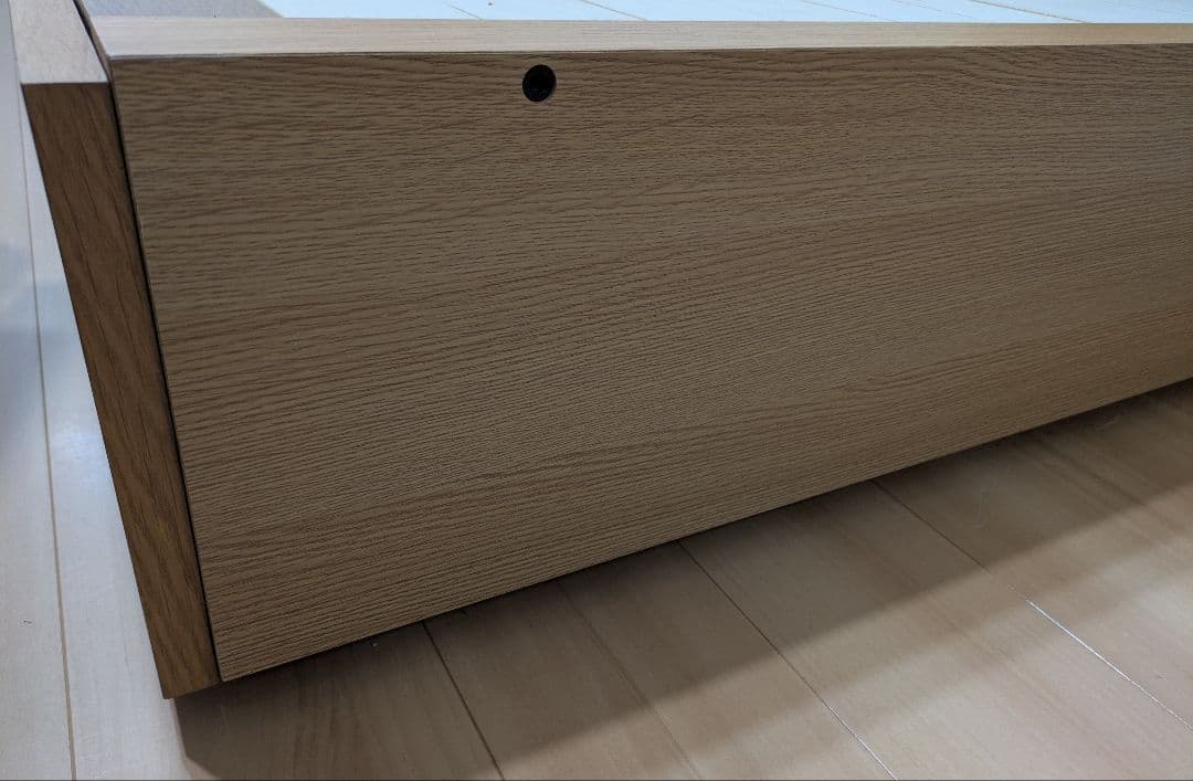 s*1様 【配送料込み】無印良品 セミダブル 収納付き