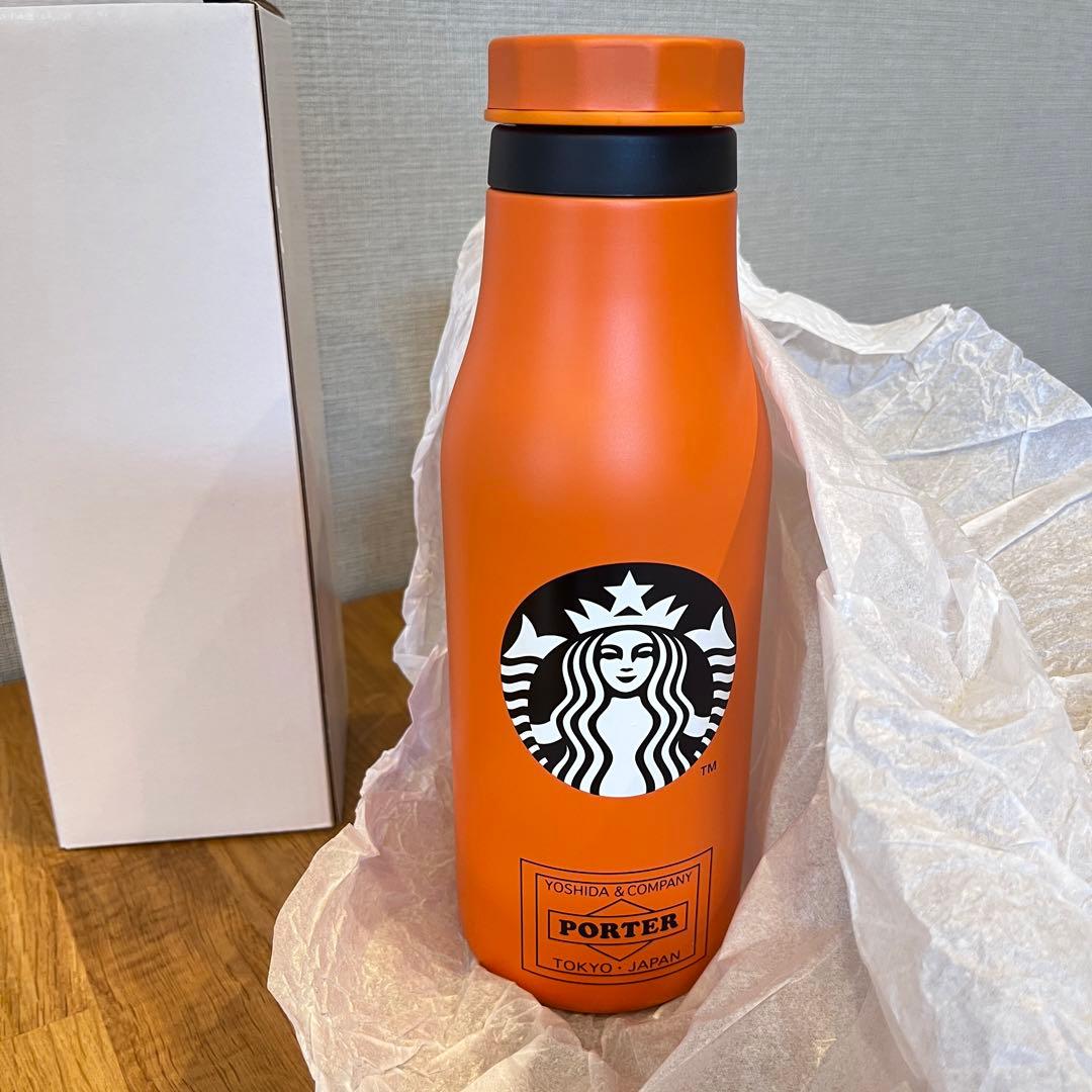 スタバ PORTER ステンレスボトル オレンジ 2023 473ml 新品