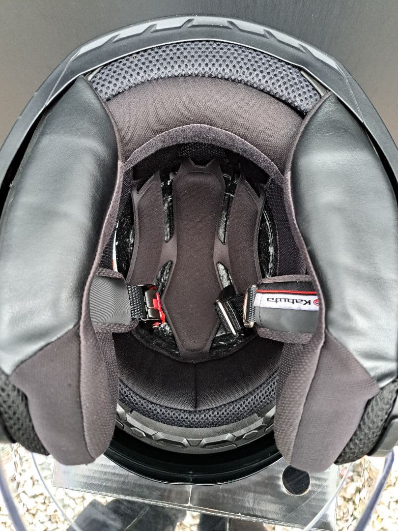 Kabuto EXCEED ジェットヘルメット Lサイズ フラットブラック