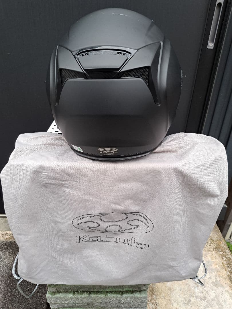 Kabuto EXCEED ジェットヘルメット Lサイズ フラットブラック