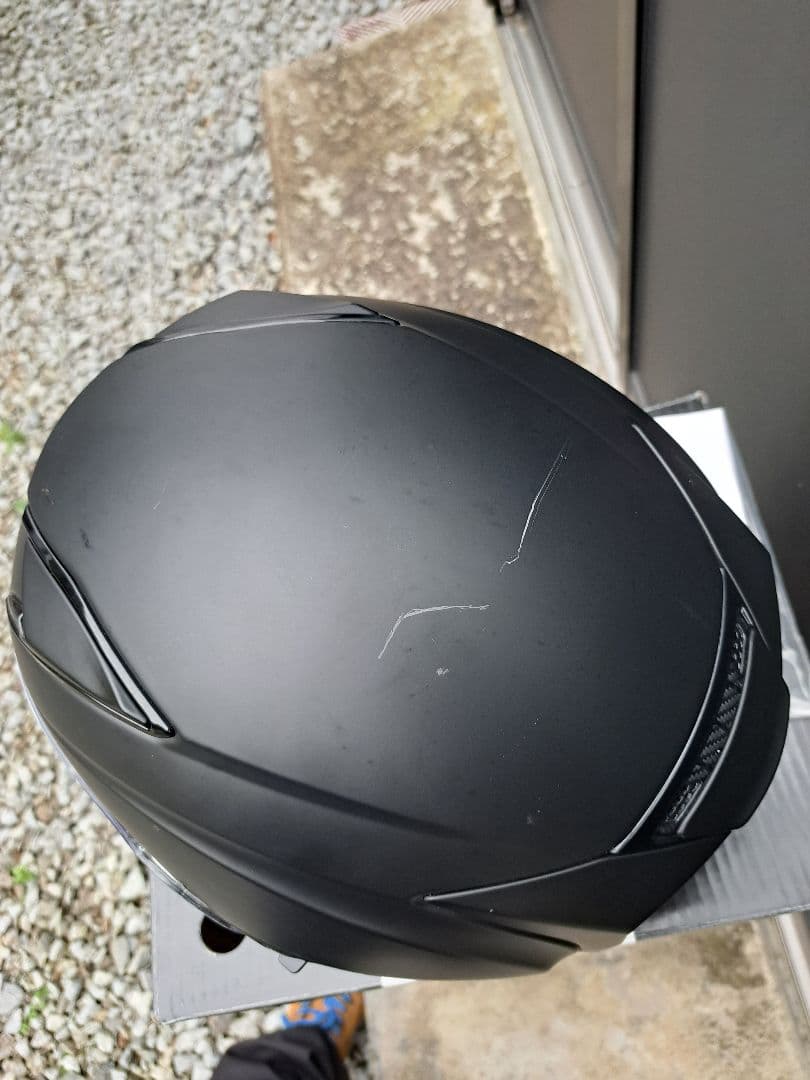 Kabuto EXCEED ジェットヘルメット Lサイズ フラットブラック