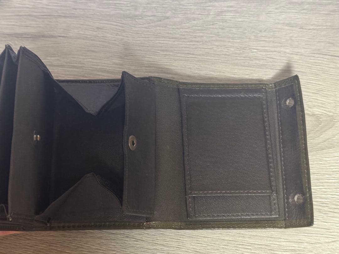 m+ millefoglie ITALICO 二つ折り財布 ダークブラウン