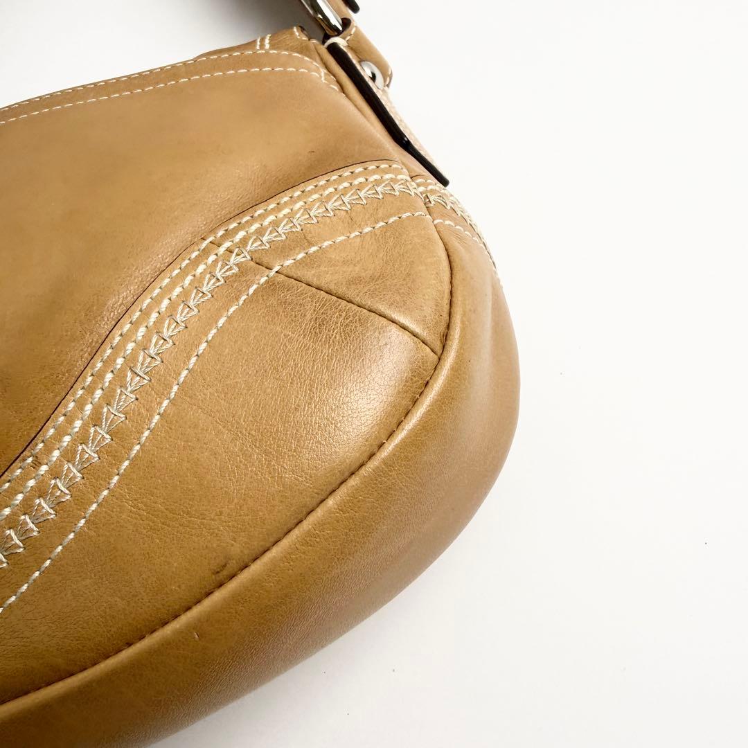 バッグ COACH Flap Soho Lether Shoulderbag y2k