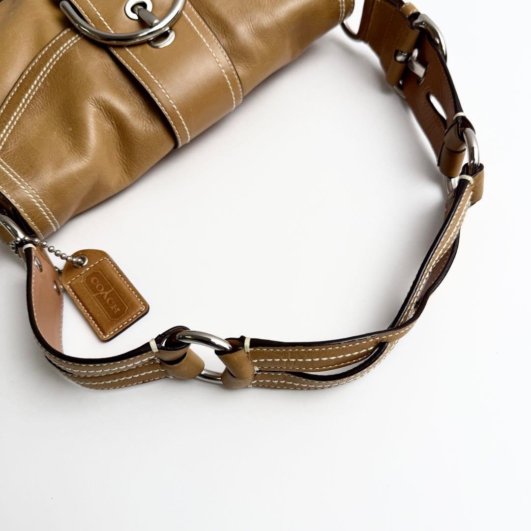 バッグ COACH Flap Soho Lether Shoulderbag y2k