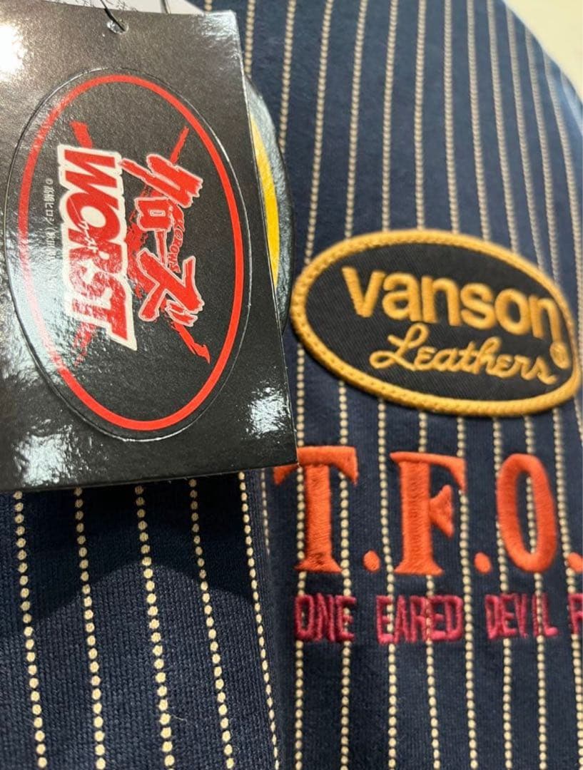 新品CROWSクローズWORSTワースト ✖デスラビット✖️vansonコラボ　M