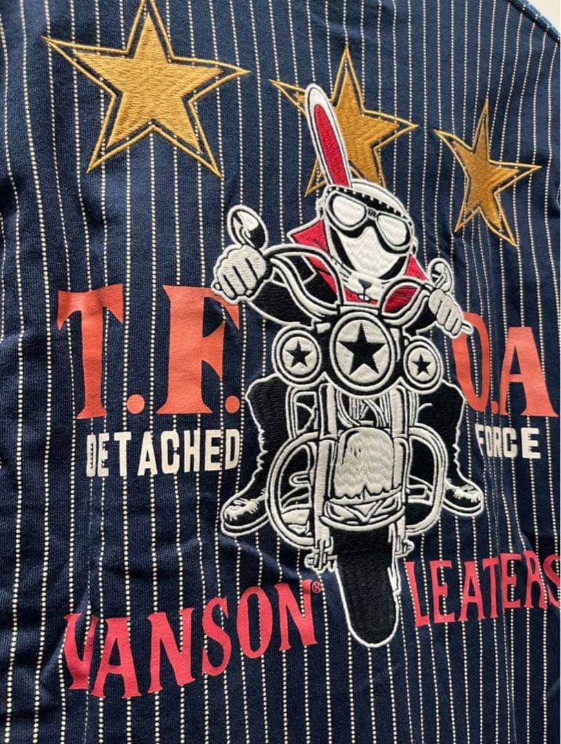 新品CROWSクローズWORSTワースト ✖デスラビット✖️vansonコラボ　M