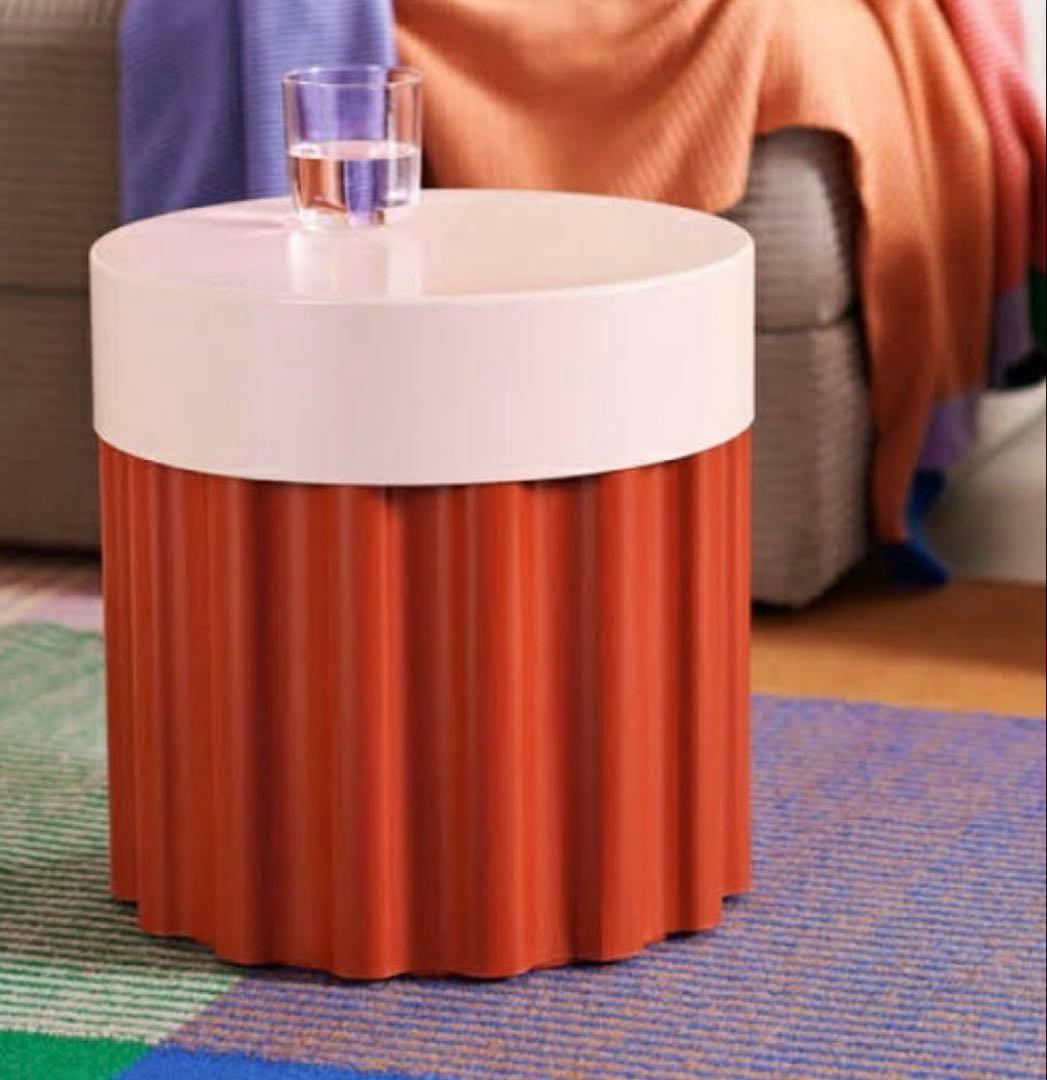 収納付きサイドテーブル