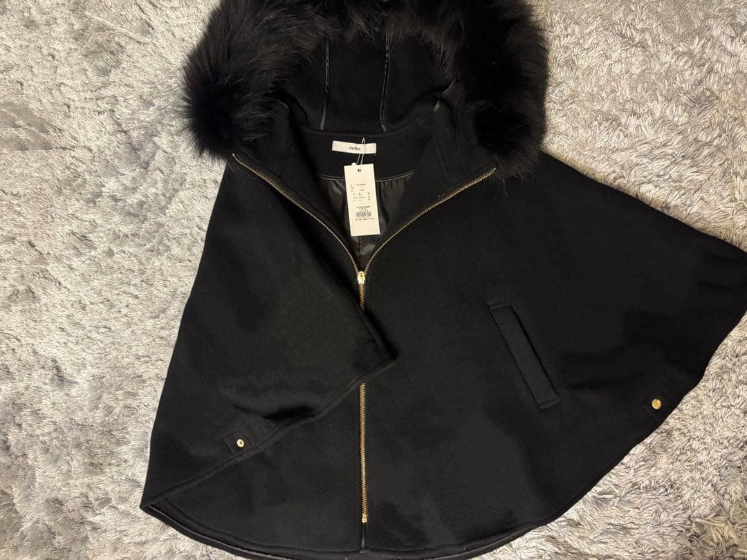 shéller ファーケープコート
