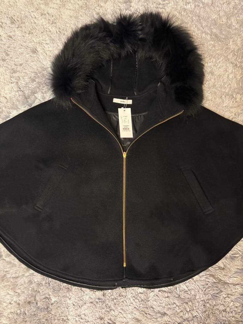 shéller ファーケープコート