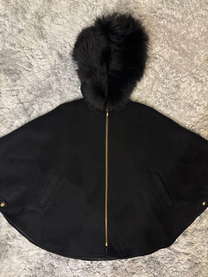 shéller ファーケープコート