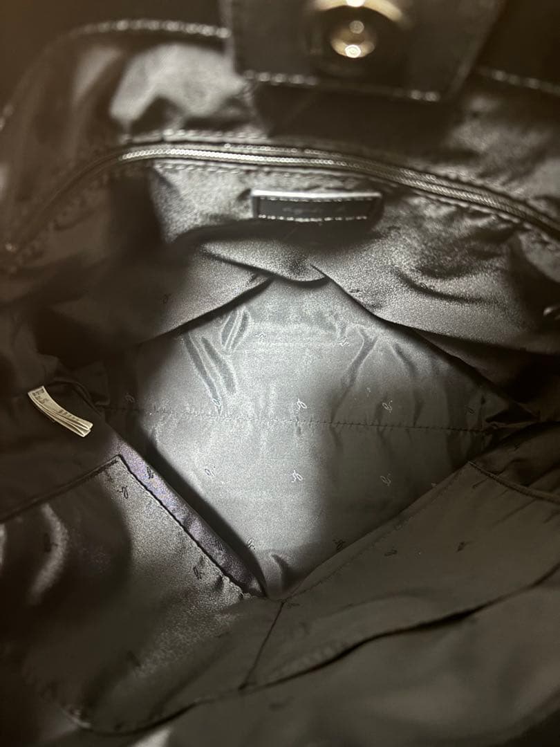 agnes b✨ショルダーバッグ LUCY 2way レザー ブラック