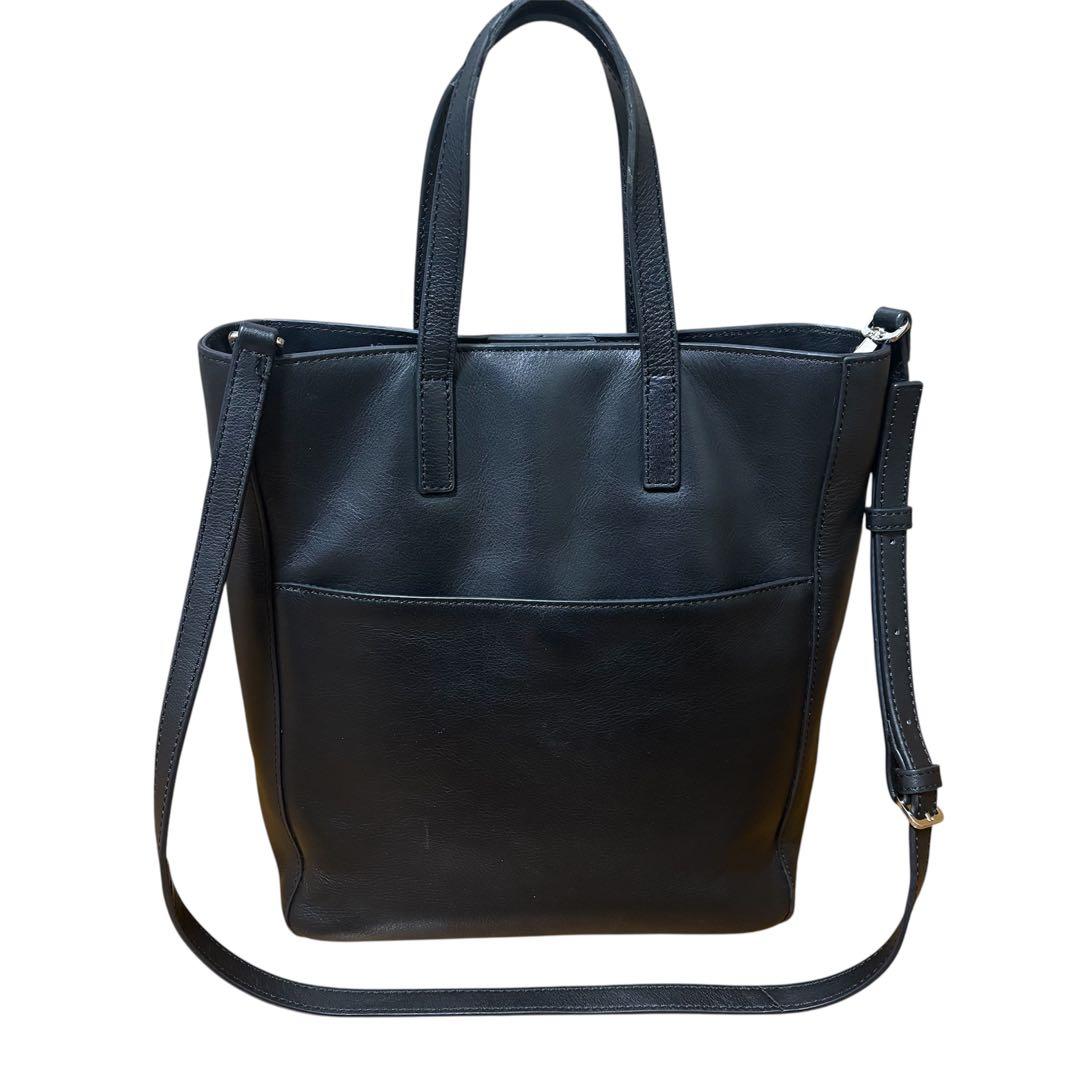 agnes b✨ショルダーバッグ LUCY 2way レザー ブラック