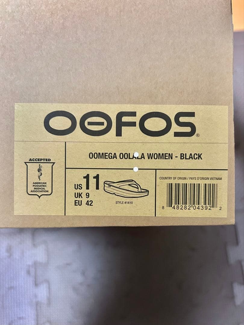 新品未使用 OOFOS / OOmega ウーフォス ウーメガ 28 限定