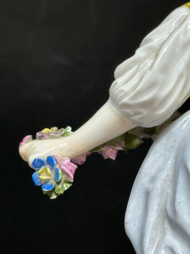 マイセン　ガーデナーの恋人たち　高さ17cm トエカ　東ゆ7-0317⭐︎2F