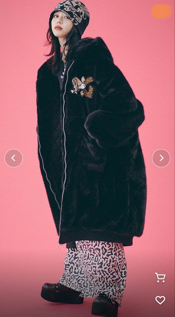 2/9まで大幅値下げ‼️✨GALFY ガルフィー　大セレブファーコート