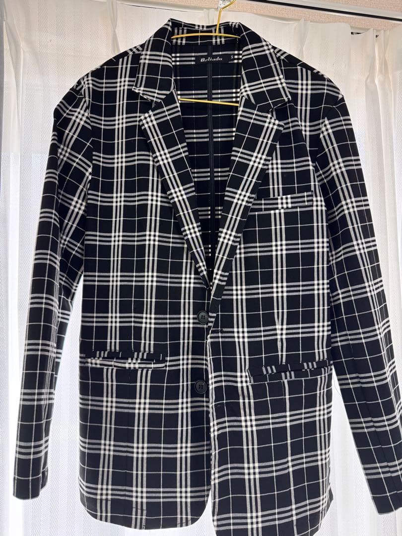 BELINDA チェック柄スーツセットアップ スラックス