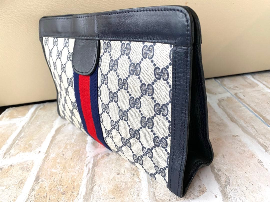 Gucci グッチ GGパターン クラッチバッグ