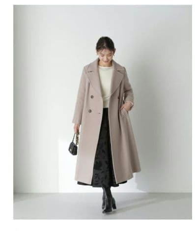 s ダブルブレストコート NATURAL BEAUTY BASIC