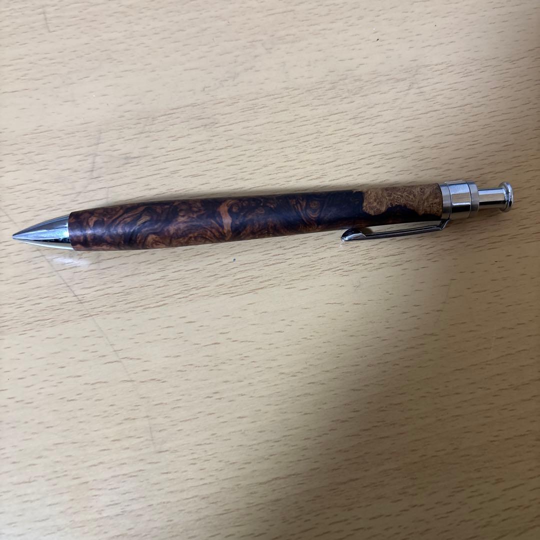 工房楔 ローズウッド瘤杢 ツートーン シャーペン