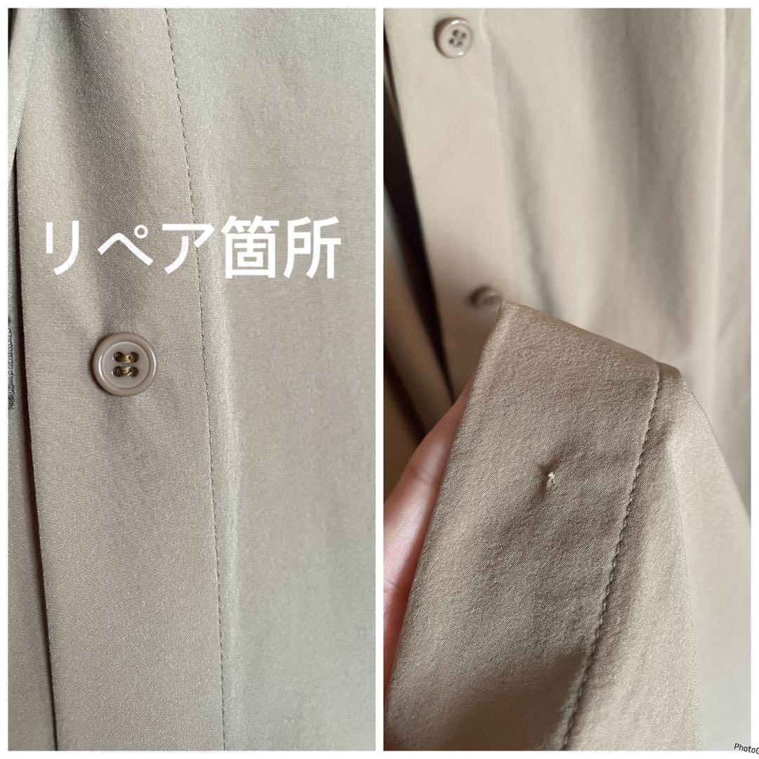 SUM1 STYLE/スミ スタイル　馬刺繍ワンピースコート　ベージュ　ホース