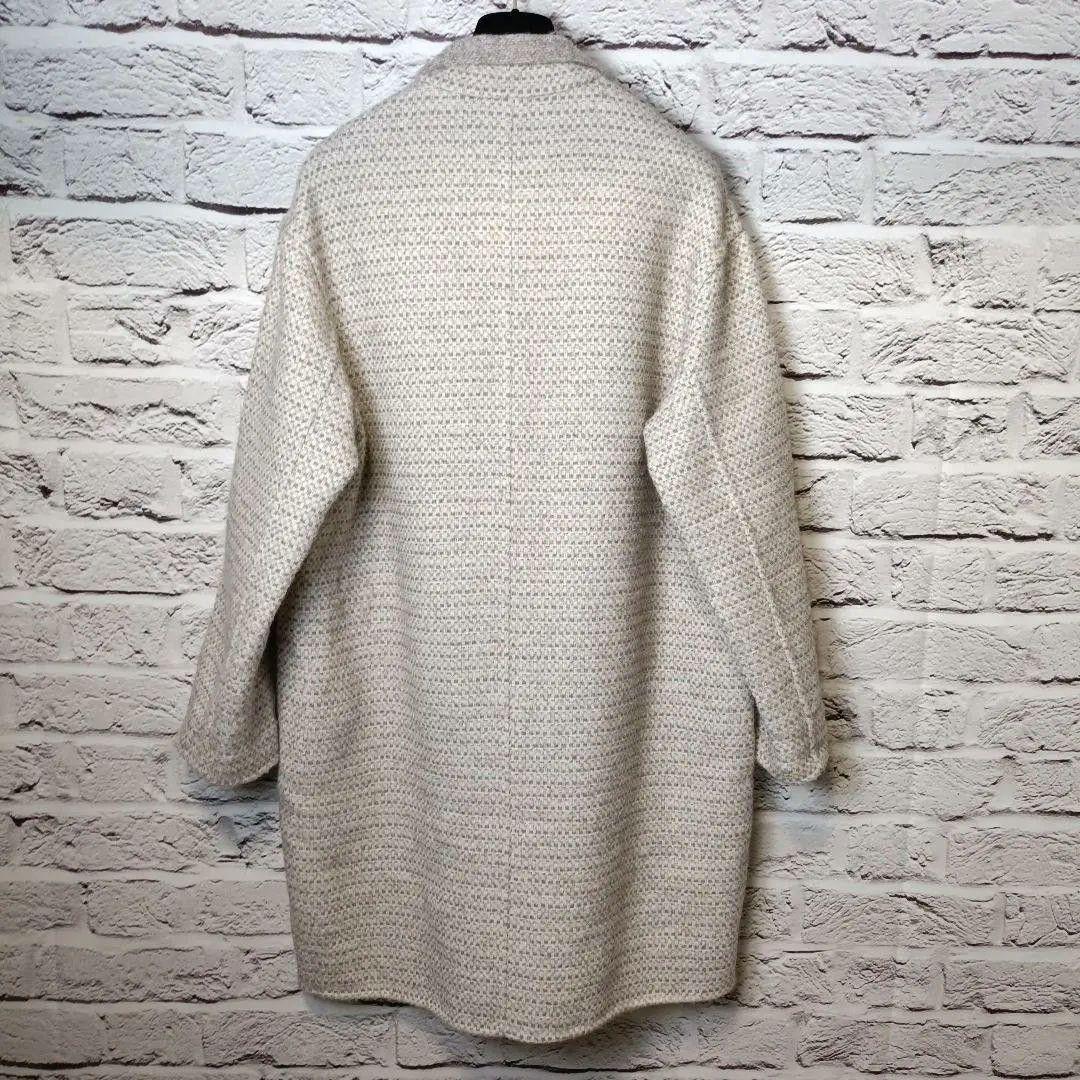 美品■MANZONI 24 LoroPiana アルパカ混ロングコート 22FW