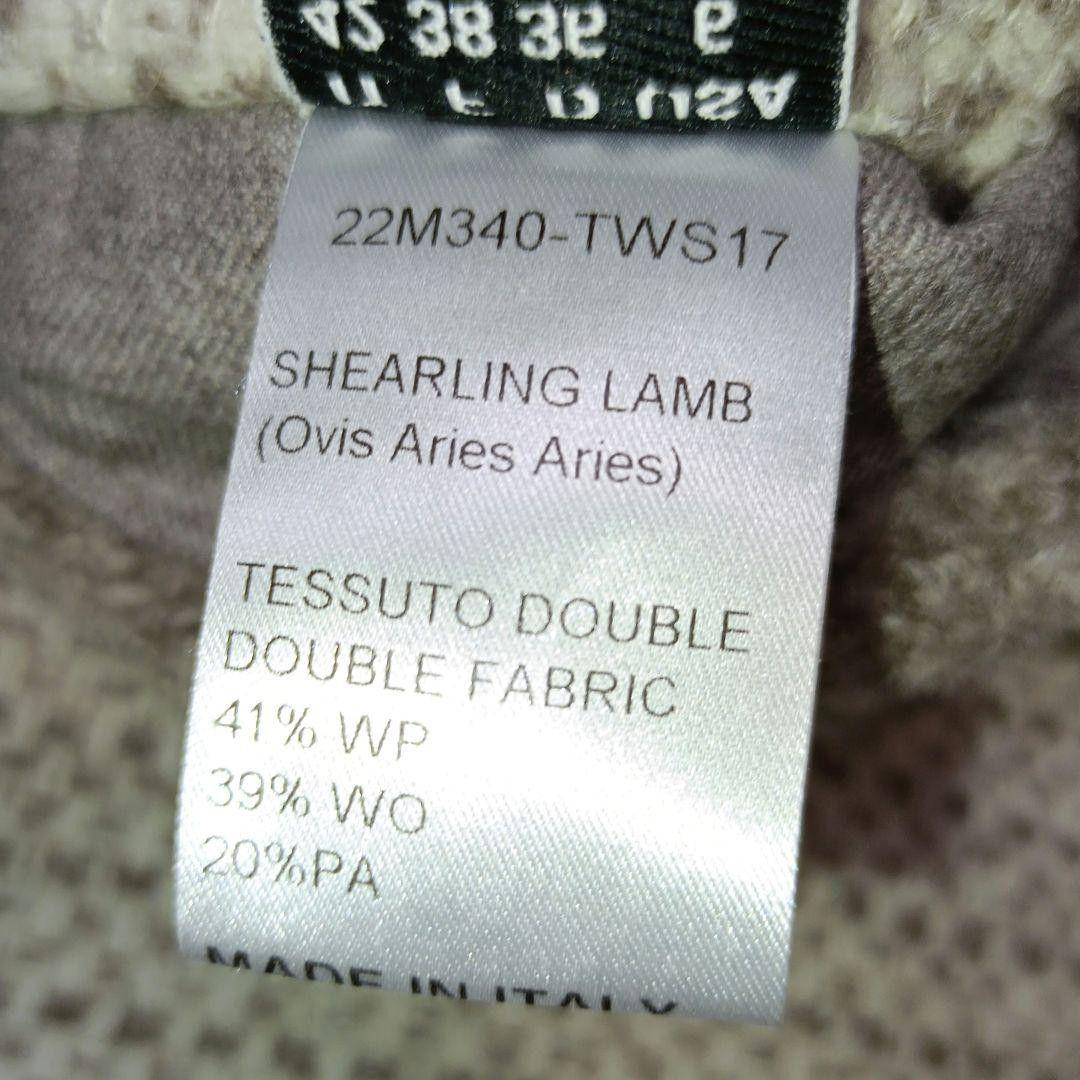 美品■MANZONI 24 LoroPiana アルパカ混ロングコート 22FW