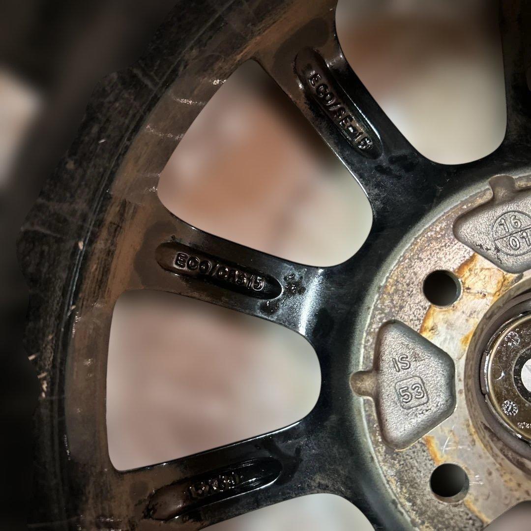 ブリヂストン ECO FORME CRS15 15インチ アルミホイール4本