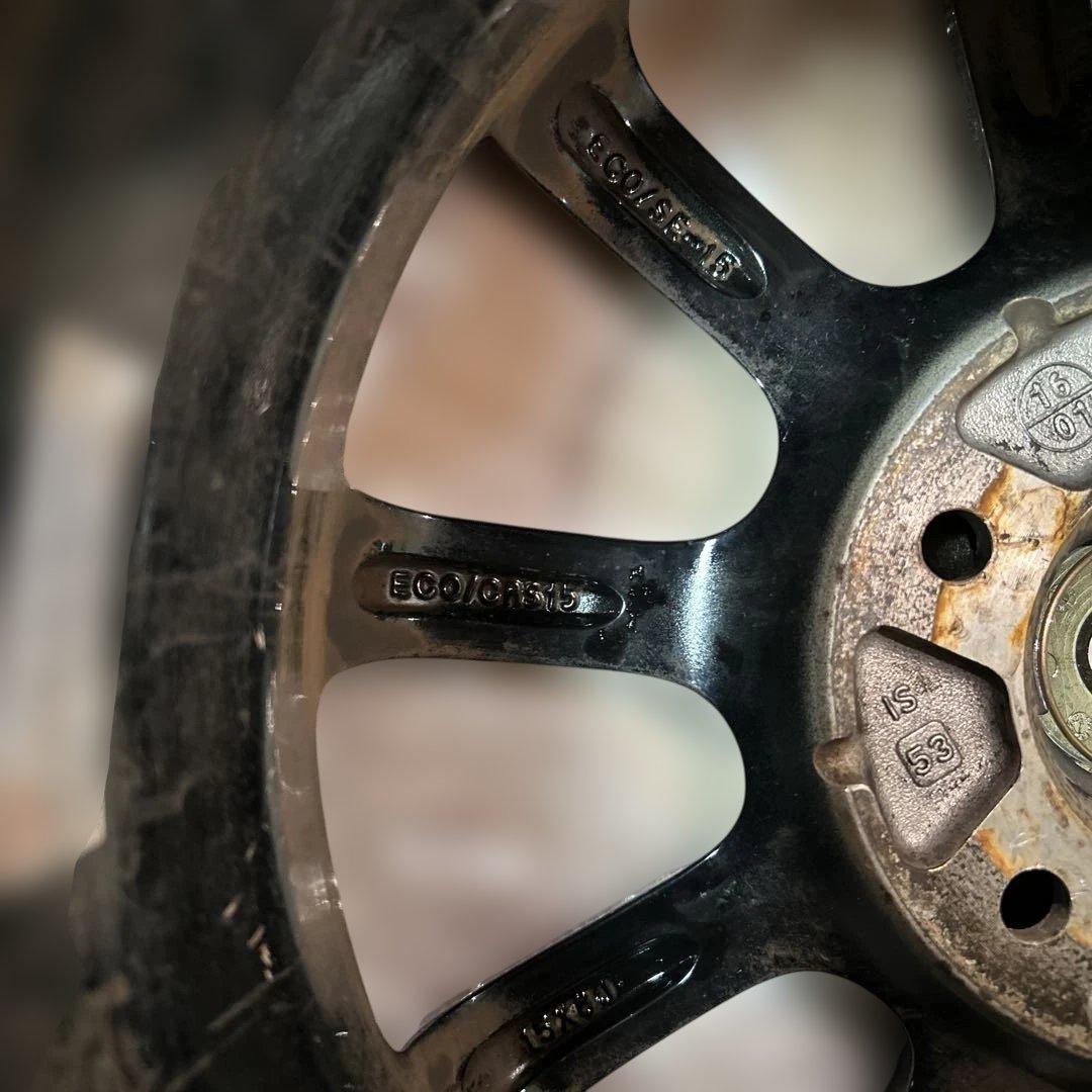 ブリヂストン ECO FORME CRS15 15インチ アルミホイール4本