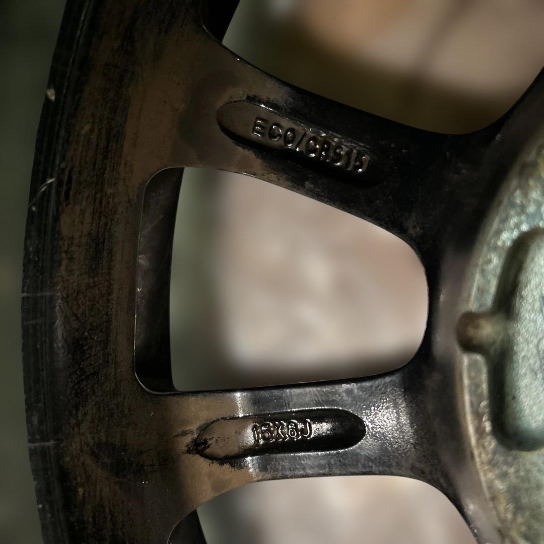 ブリヂストン ECO FORME CRS15 15インチ アルミホイール4本