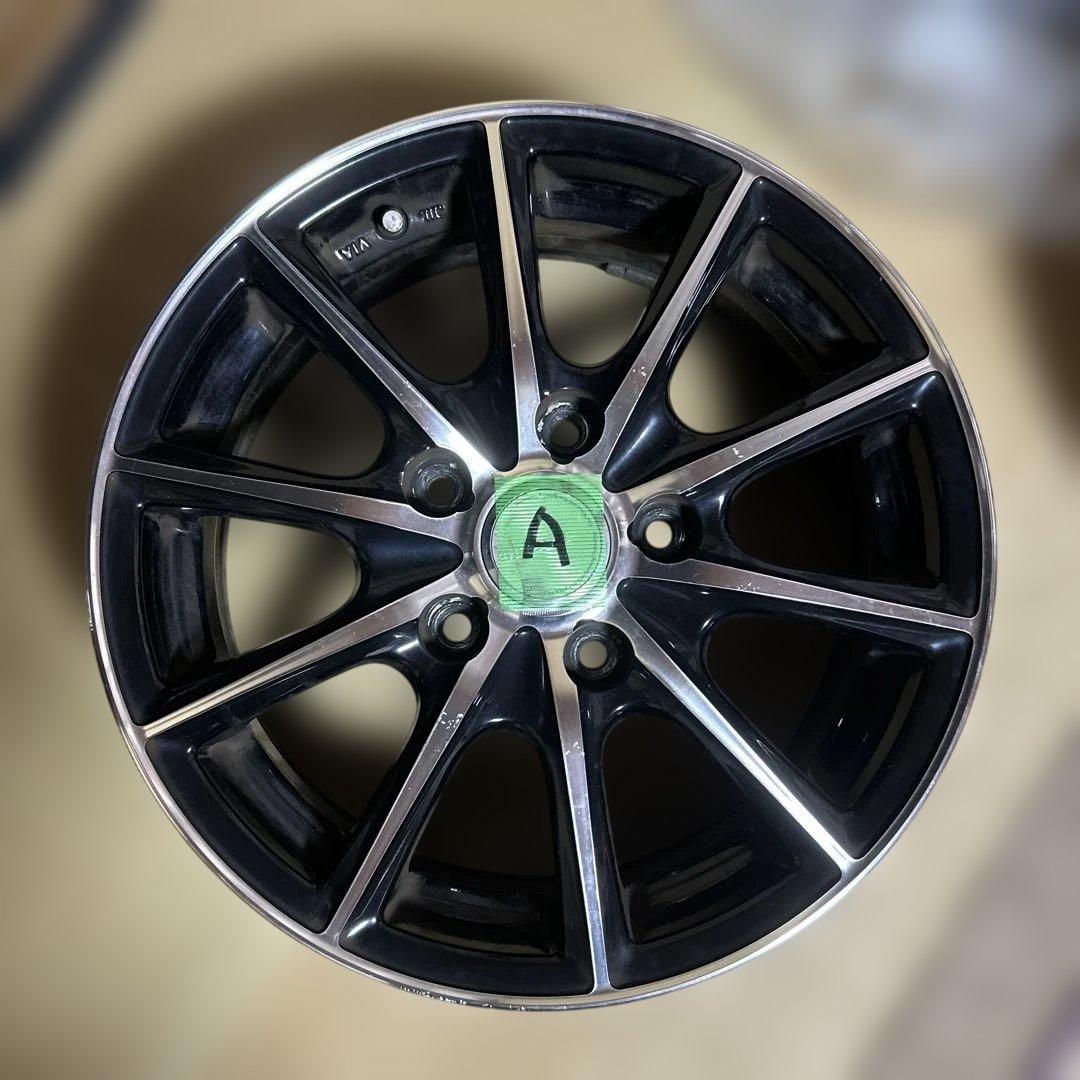 ブリヂストン ECO FORME CRS15 15インチ アルミホイール4本