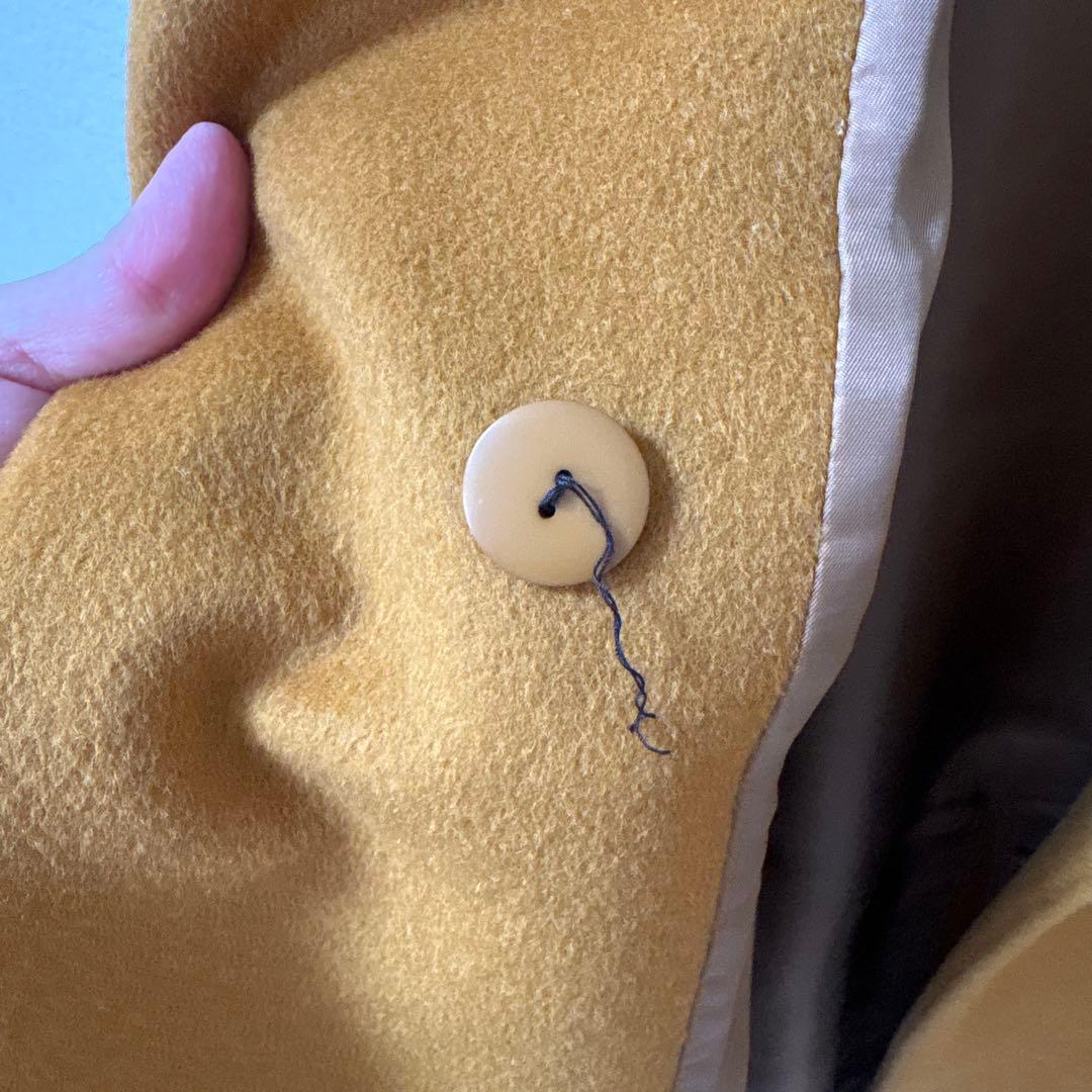 23区　ロングコート　マスタード　大きいサイズ　オンワード樫山