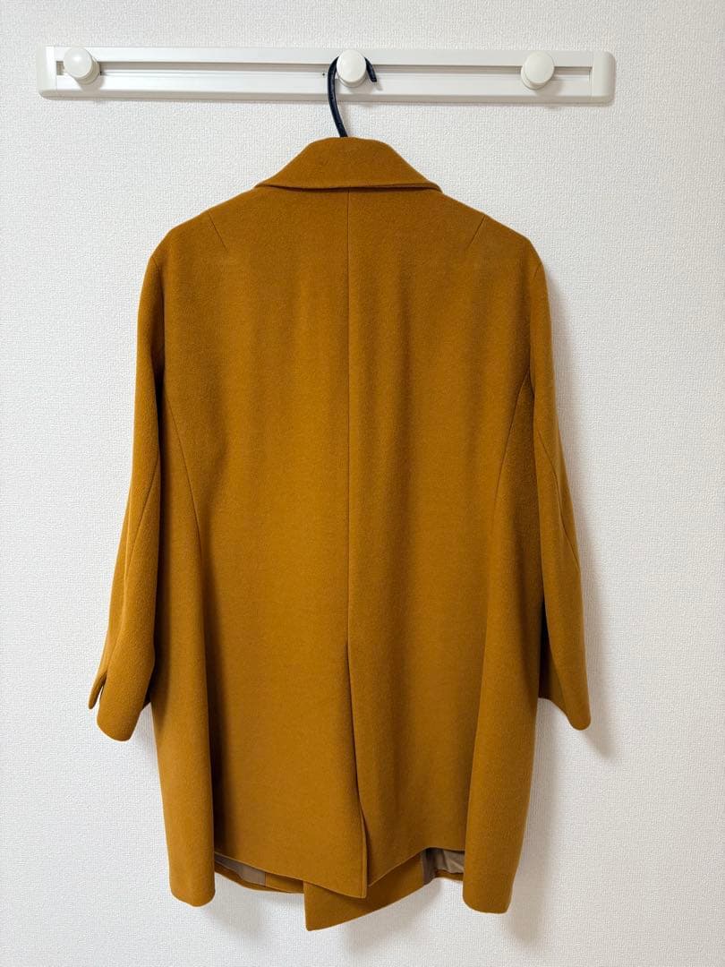 23区　ロングコート　マスタード　大きいサイズ　オンワード樫山
