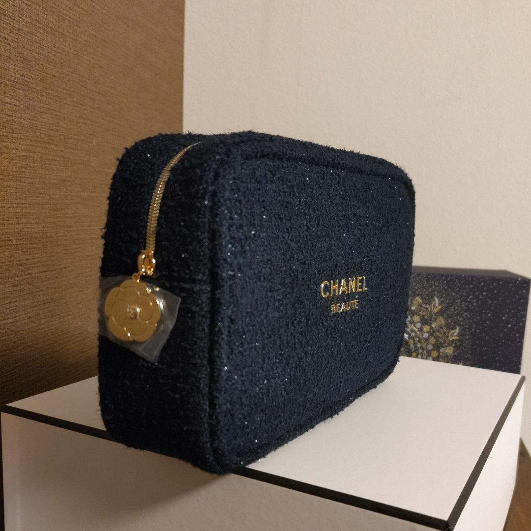 シャネル 2025クリスマスコフレ ホリデー限定 アイシャドウ マスカラ ポーチ