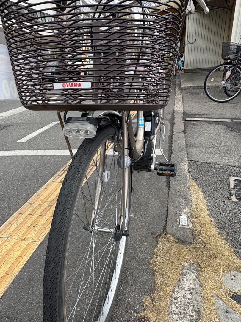 中古YAMAHA電動アシスト自転車　8.7Ah 大阪　017番