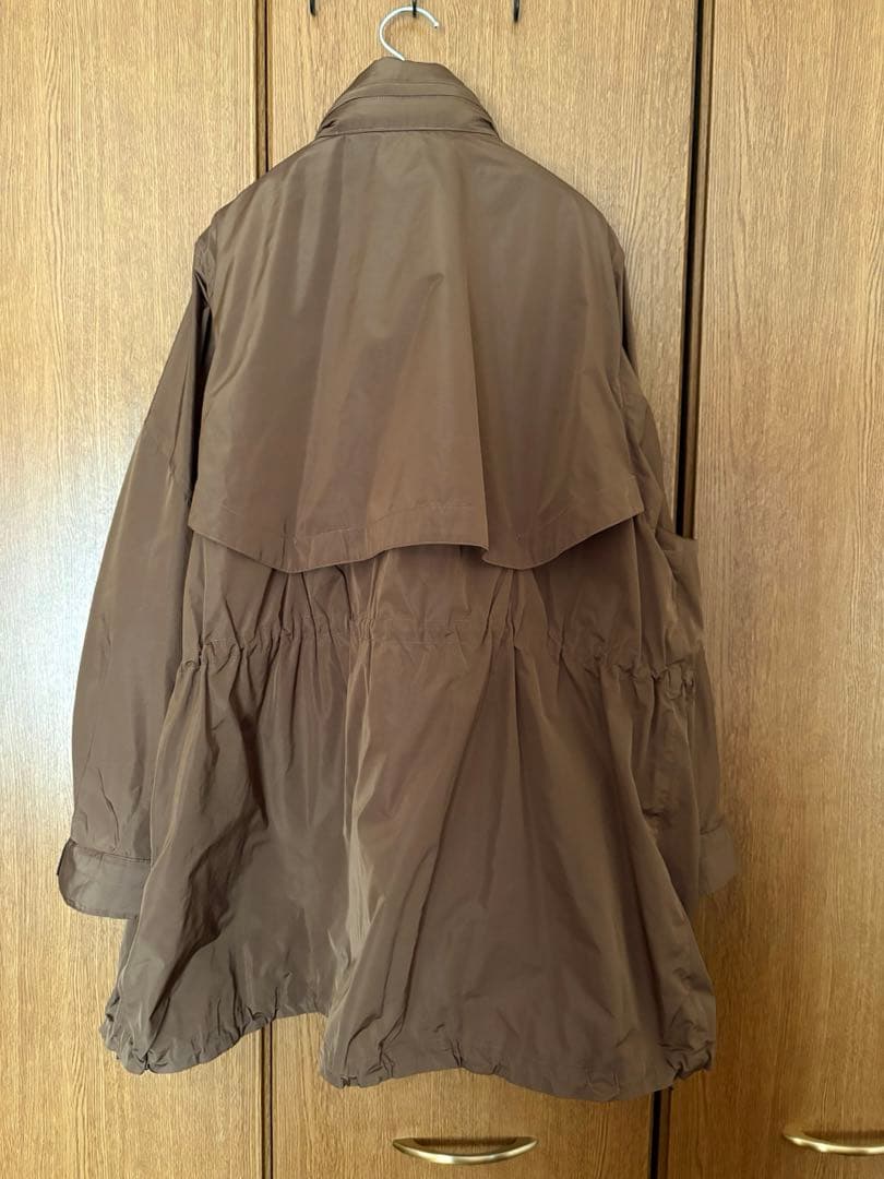 美品　カオス　プリズムライトブルゾン　ダークブラウン