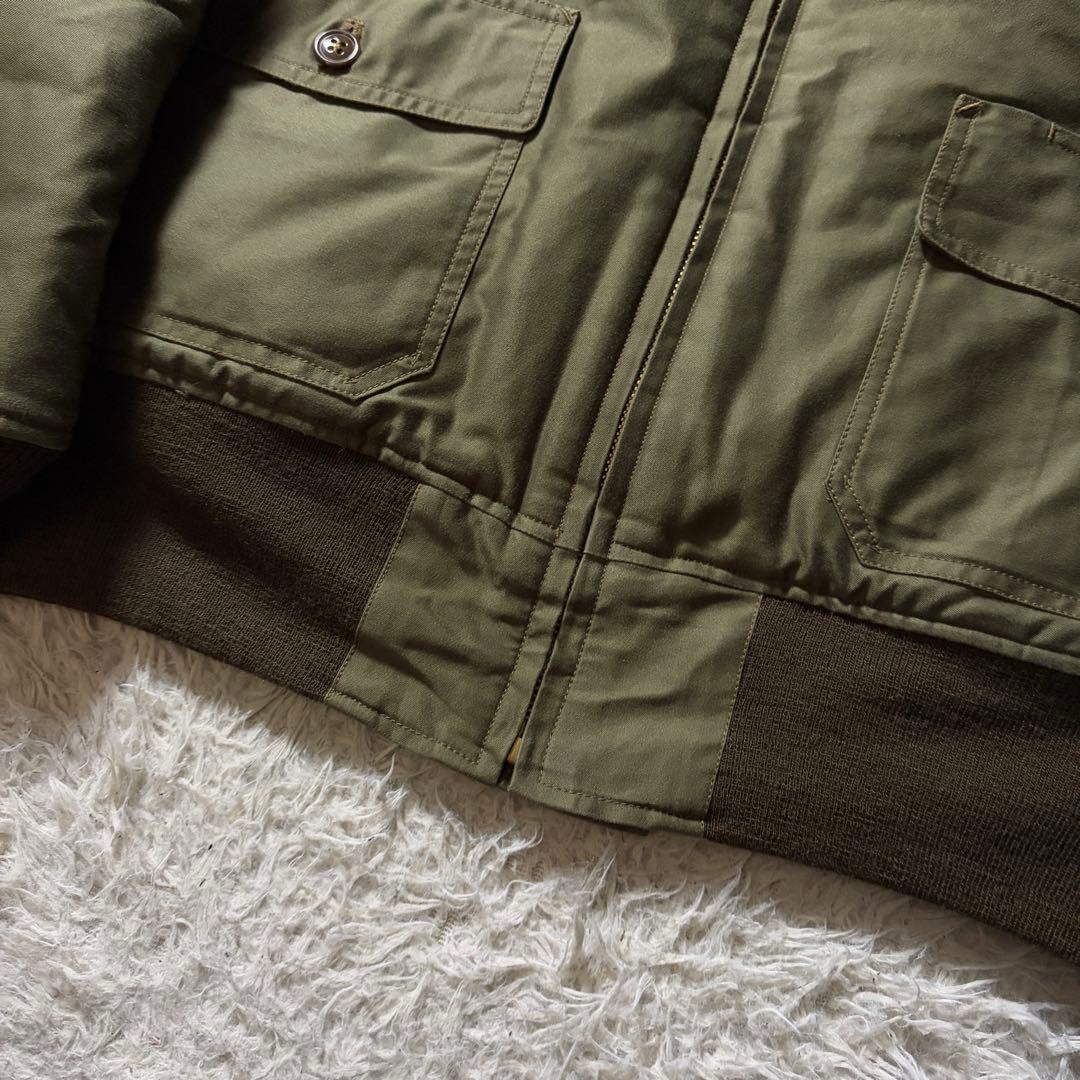 ス*シ様 【雰囲気抜群】バズリクソンズ　フライトジャケット　B-10 襟ボア　カ