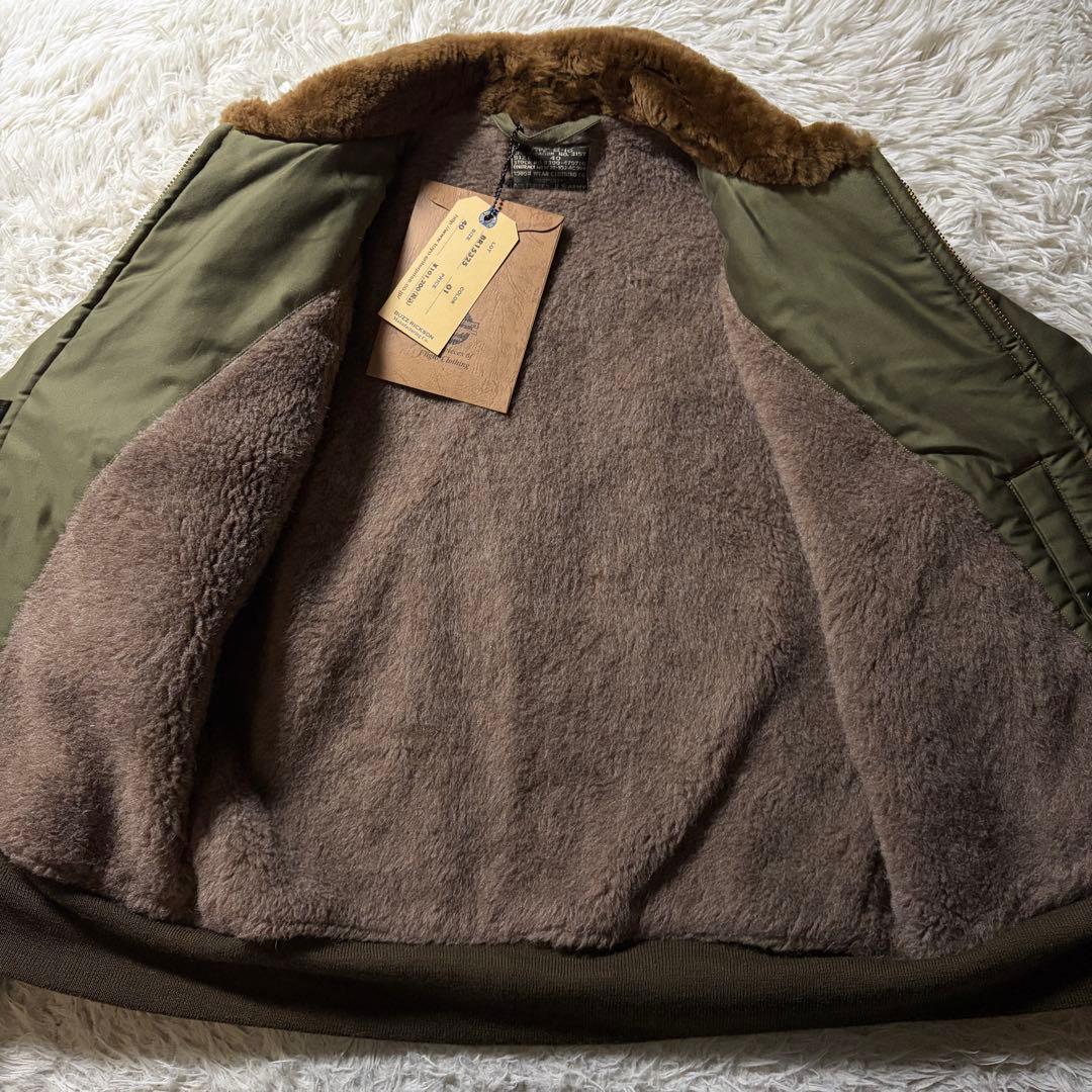 ス*シ様 【雰囲気抜群】バズリクソンズ　フライトジャケット　B-10 襟ボア　カ