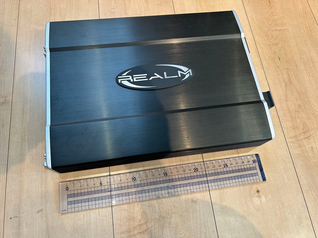 激レア　REALM レルム　パワーアンプ　2CH カーオーディオ
