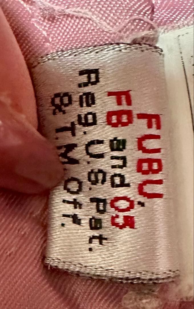 FUBU チェック柄 フリースジャケット