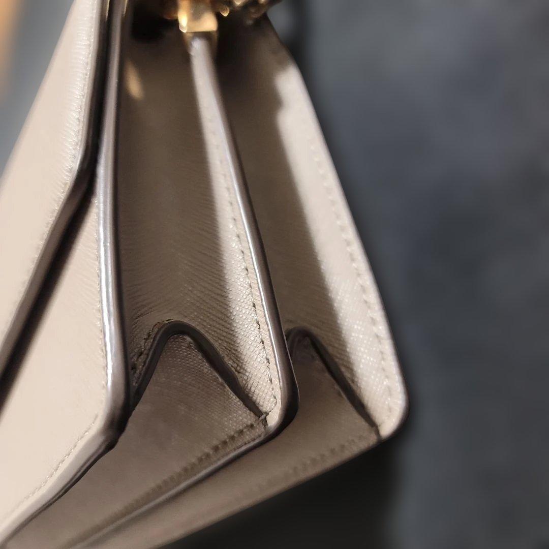 Tory Burch トリーバーチ ロビンソン ショルダーバッグ グレージュ