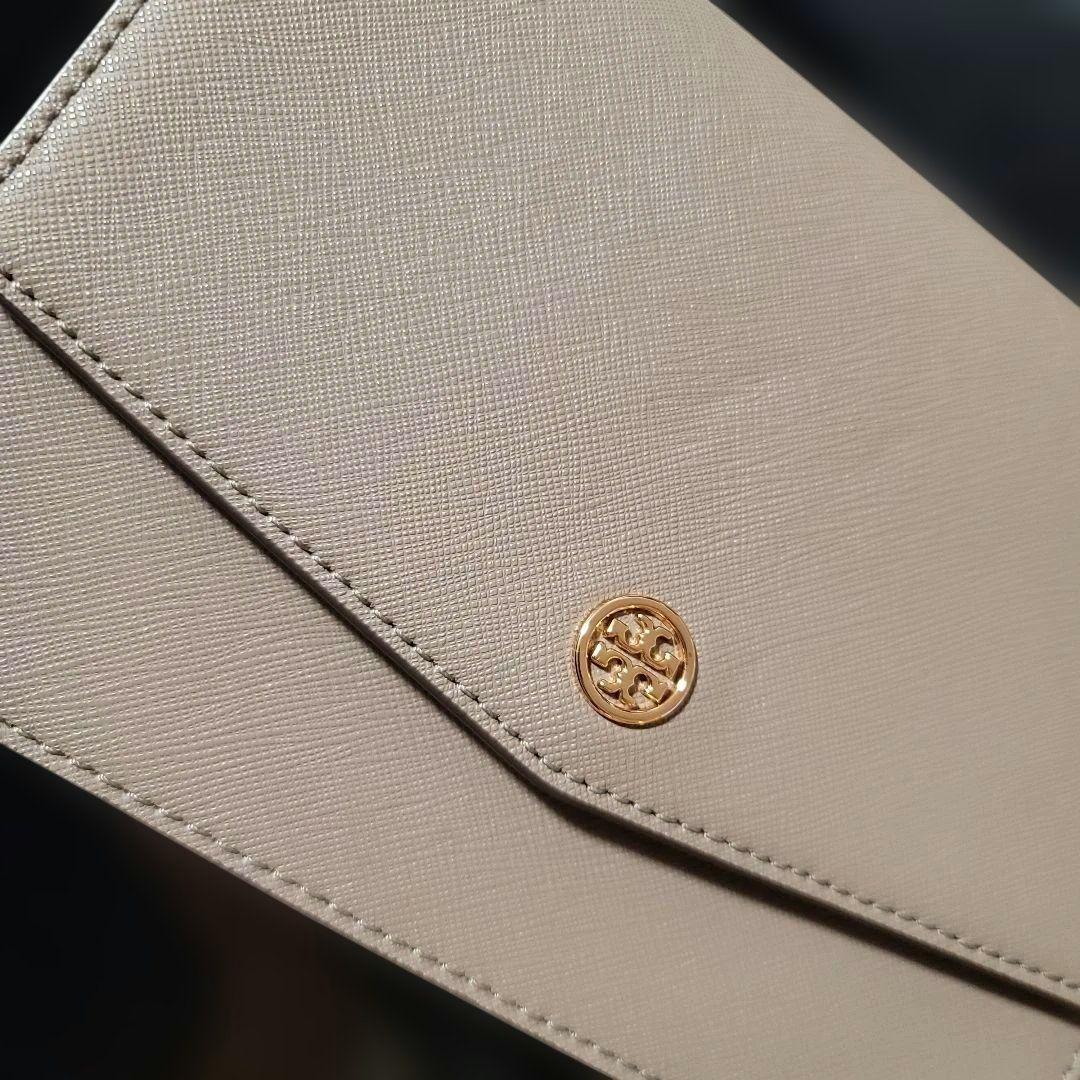Tory Burch トリーバーチ ロビンソン ショルダーバッグ グレージュ