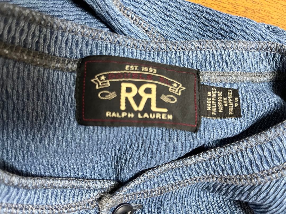 RRL Ralph Lauren 長袖カットソー ブルー
