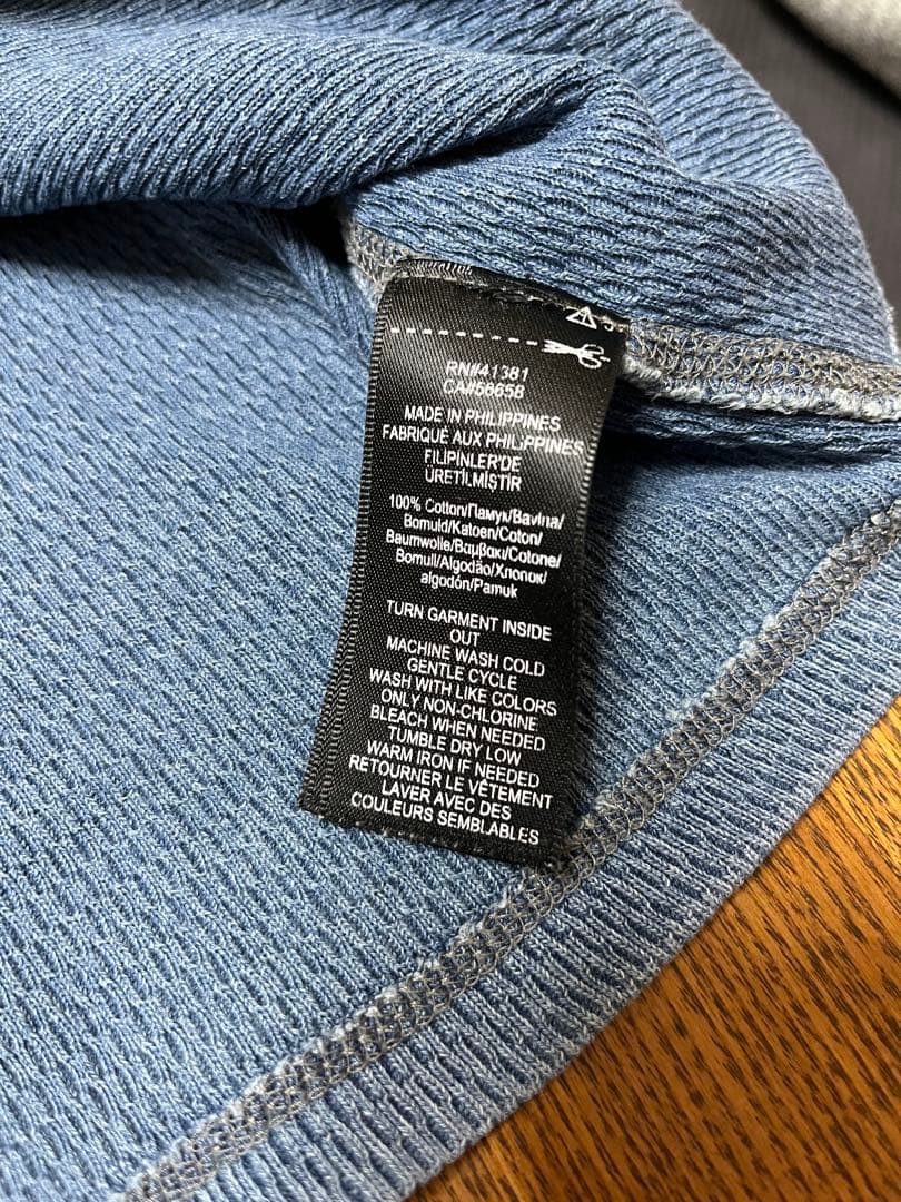 RRL Ralph Lauren 長袖カットソー ブルー