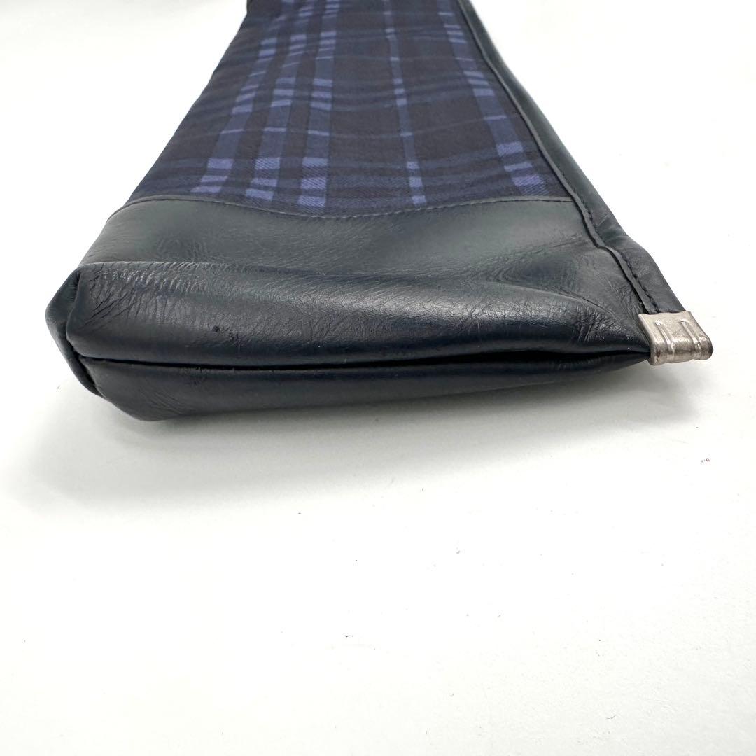 BURBERRY GOLF ノバチェック クラブケース 練習用 ナイロン 紺