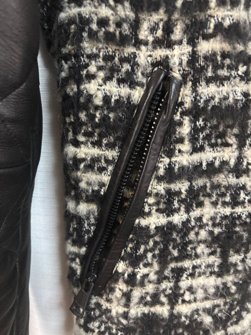 1piu1uguale3 シャネルツイード　レザー　スタジャン　Ⅳ