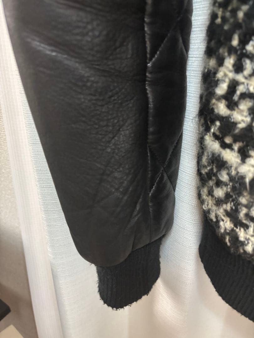 1piu1uguale3 シャネルツイード　レザー　スタジャン　Ⅳ