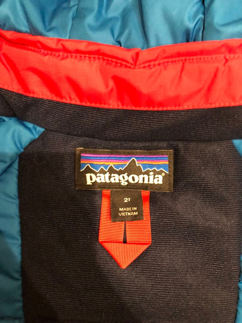 パタゴニア キッズ スノーウェア 上下セット 2T