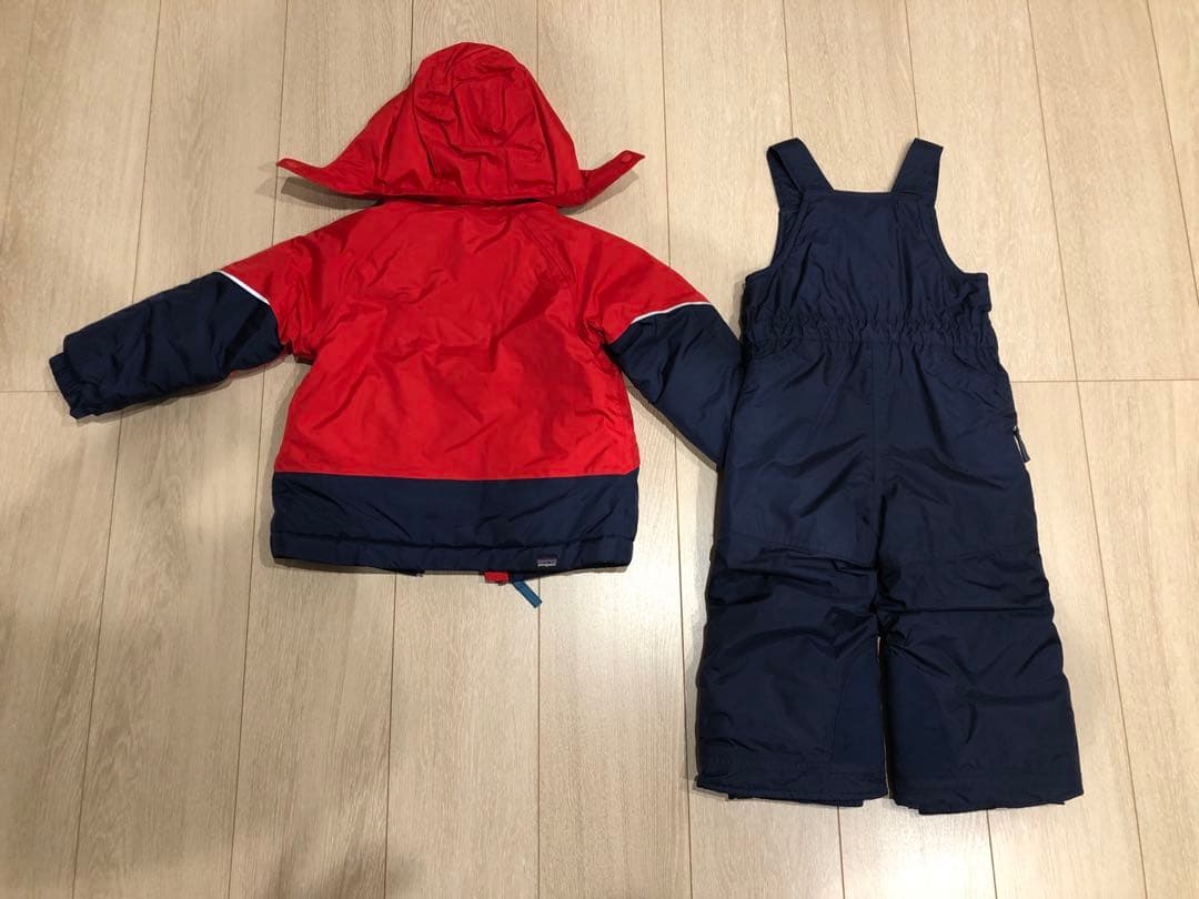 パタゴニア キッズ スノーウェア 上下セット 2T