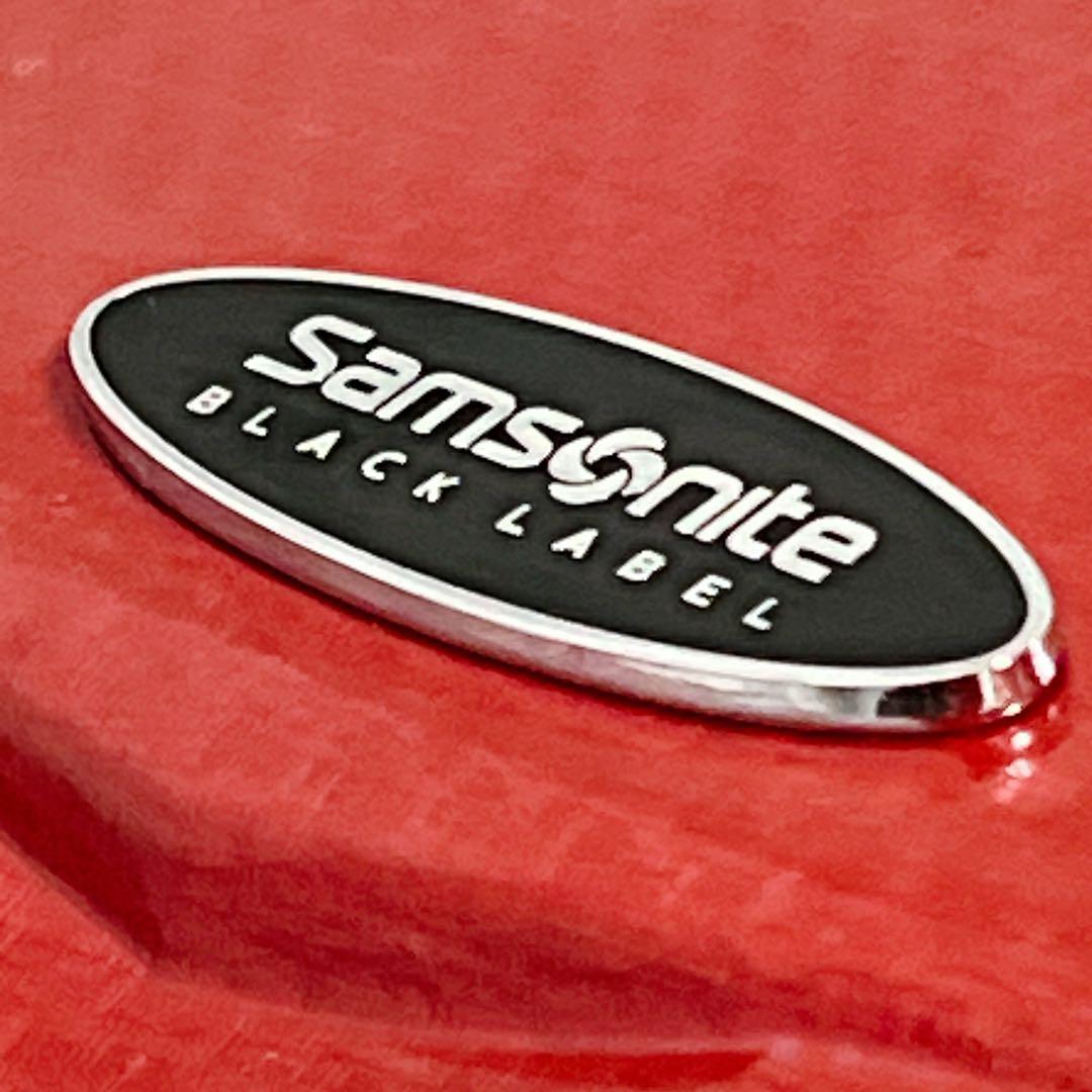 サムソナイト ブラックレーベル コスモライト スピナー85 123L 赤