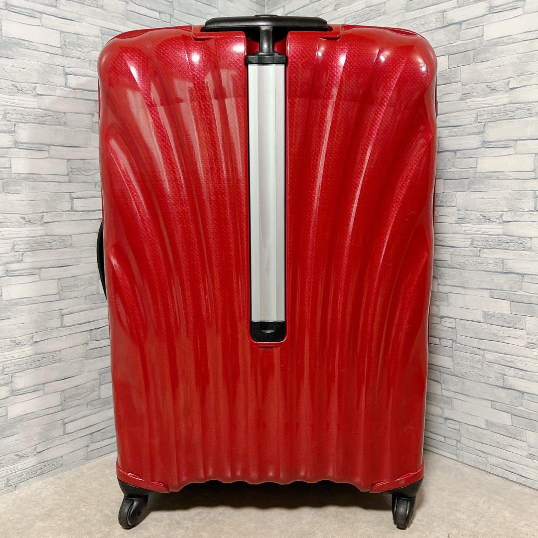 サムソナイト ブラックレーベル コスモライト スピナー85 123L 赤